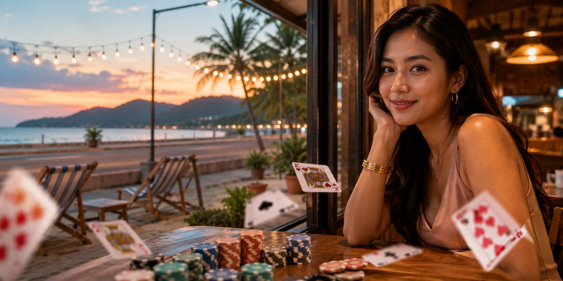 Permainan poker dan strategi berfikir dalam komuniti hiburan di Kuantan
