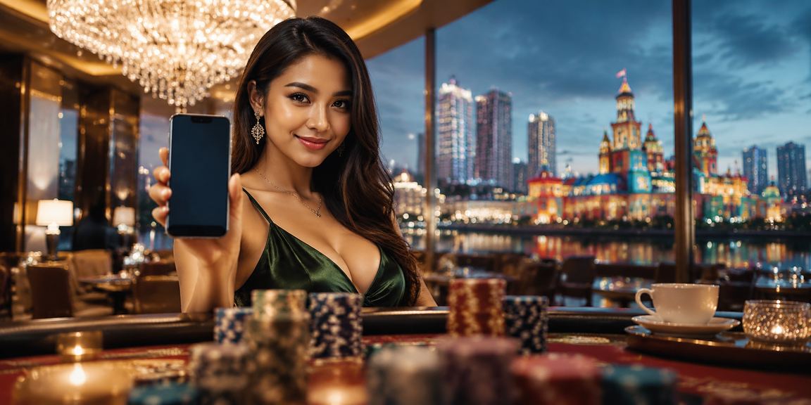 Pengguna Malaysia mengakses tip pertaruhan dan platform kasino pada telefon pintar